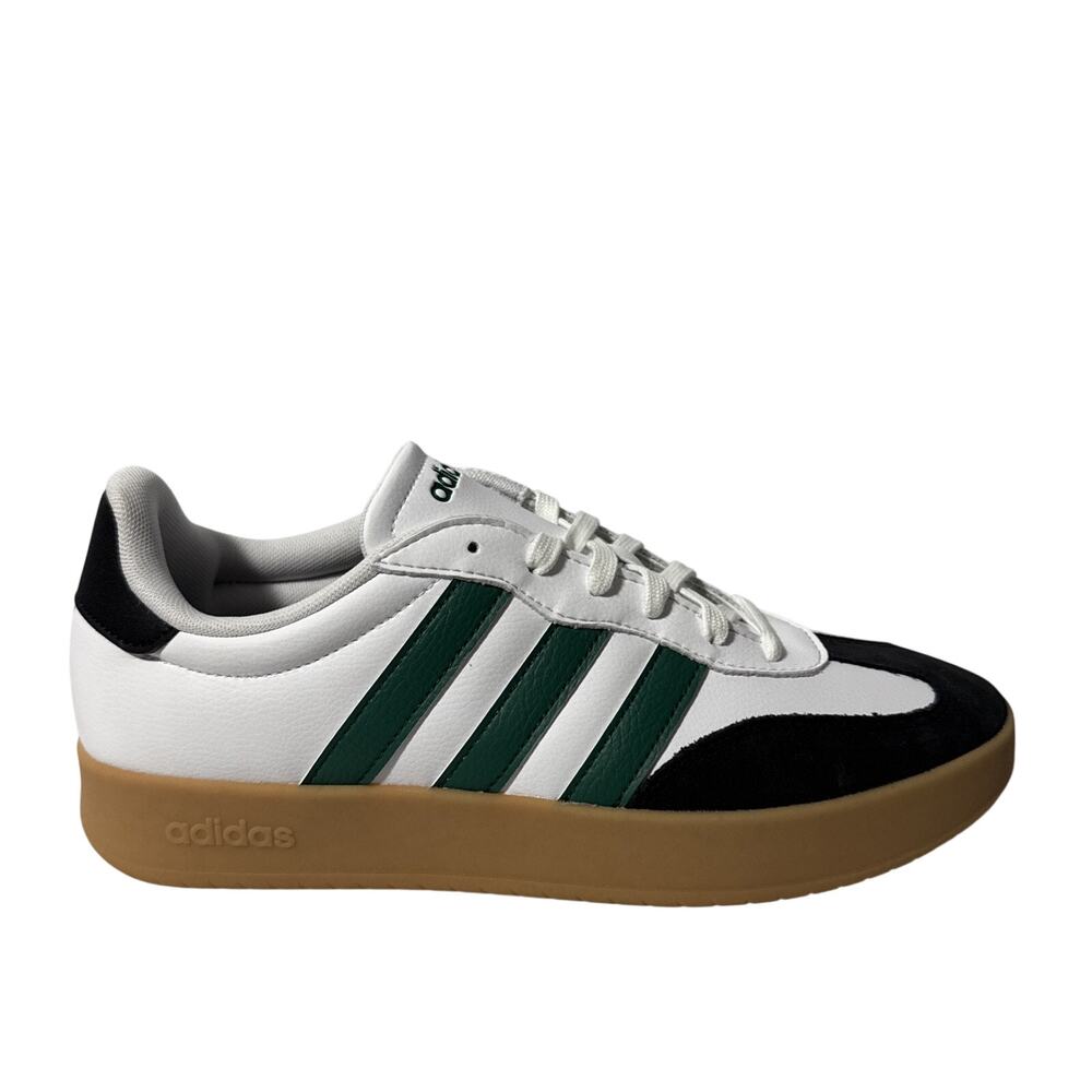 Adidas Barreda JR1323 White Green Black Gum Sole Men’s Size 11 Sneakers